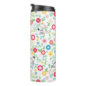 Snoopy So Sweet Blume Muster Thermosbecher (Nach rechts gedreht)