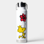 Snoopy So Sweet Blume Muster Trinkflasche (Vorderseite)