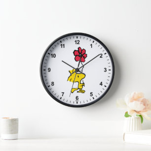 Snoopy So Sweet Blume Muster Uhr