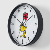 Snoopy So Sweet Blume Muster Uhr (Winkel)
