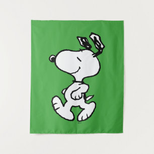 Snoopy So Sweet Blume Muster Wandteppich