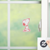Snoopy So Sweet Flower Pattern Fensteraufkleber (Zuhause)