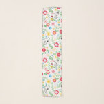 Snoopy So Sweet Flower Pattern Schal<br><div class="desc">Take a look at this super cute design featuring Snoopy in a bright,  floral garden pattern.</div>