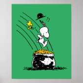 Snoopy springt in den Pot of Gold Poster (Vorne)
