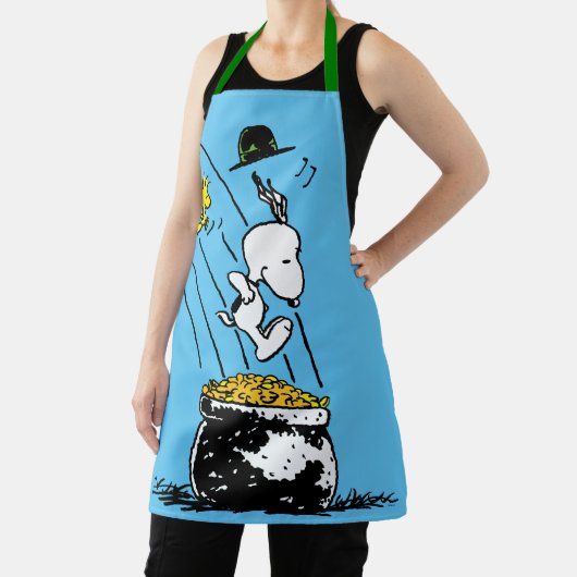 Snoopy springt in den Pot of Gold Schürze (InSitu)