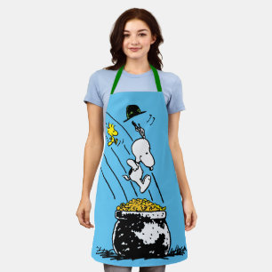 Snoopy springt in den Pot of Gold Schürze