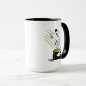 Snoopy springt in den Pot of Gold Tasse (VorderseiteRechts)