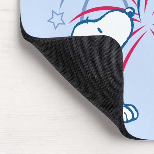 Snoopy Star Spangled Fun Mousepad (Ecke)