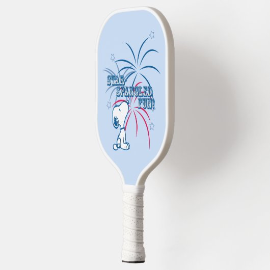 Snoopy Star Spangled Fun Pickleball Schläger (Links)
