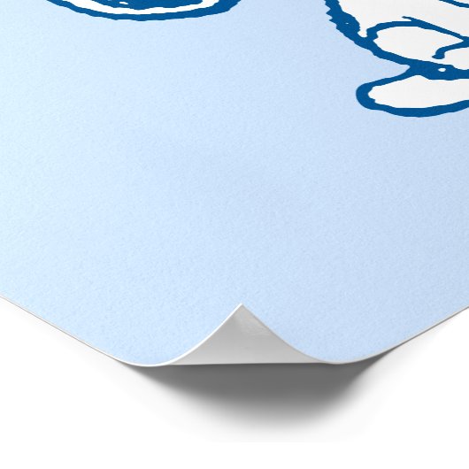 Snoopy Star Spangled Fun Poster (Ecke)