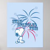 Snoopy Star Spangled Fun Poster (Vorne)