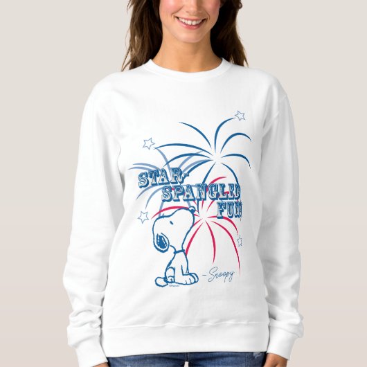 Snoopy Star Spangled Fun Sweatshirt (Vorderseite)