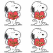 Snoopy Sticker (Vorderseite)