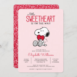 Snoopy | Sweetheart Baby Dusche Einladung