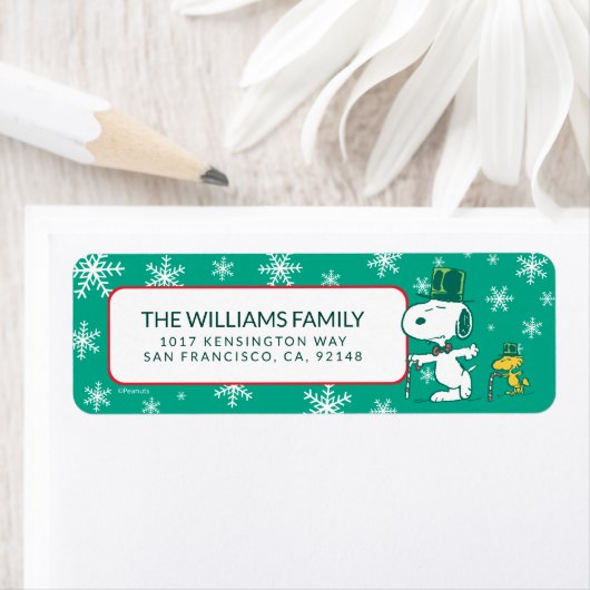 Snoopy Top Hat Peppermint Candy (Insitu)