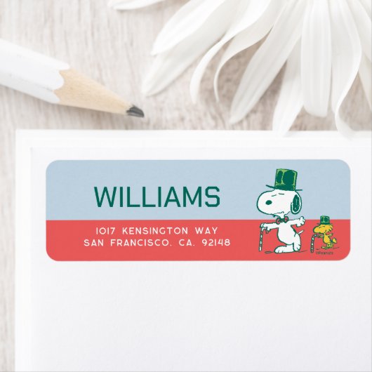 Snoopy Top Hat Peppermint Candy (Insitu)