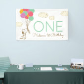Snoopy und Balloons 1. Geburtstag Banner (Messeveranstaltung)