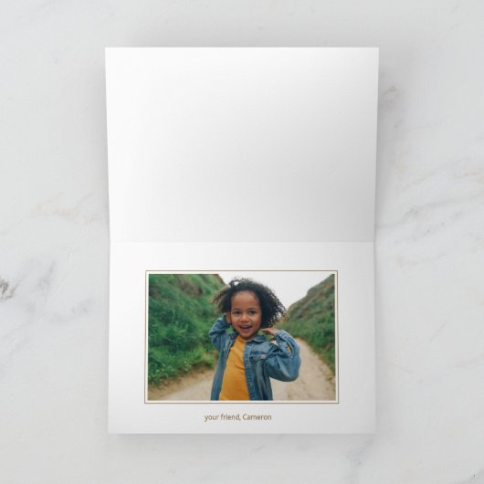 Snoopy und Balloons Geburtstag Dankeskarte (Innenseite)