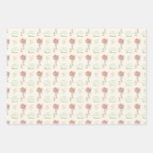 Snoopy und Balloons Geburtstag Geschenkpapier Set (Vorderseite 2)