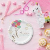 Snoopy und Balloons Geburtstag Pappteller (Party)