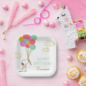 Snoopy und Balloons Geburtstag Pappteller (Party)