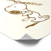 Snoopy und Balloons Geburtstag Poster (Ecke)