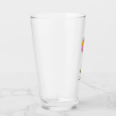 Snoopy und Balloons Glas (Rechts)