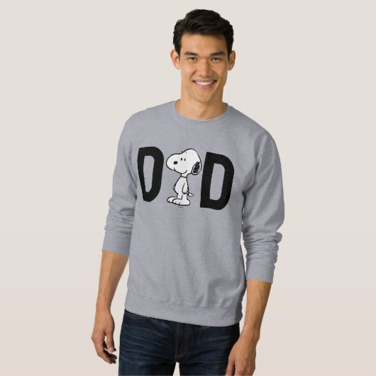 Snoopy und Balloons | Ich bin der Vater Sweatshirt (Vorne ganz)