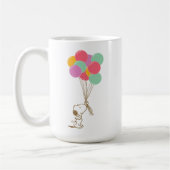 Snoopy und Balloons Kaffeetasse (Links)