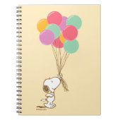 Snoopy und Balloons-Notebook Notizblock (Vorderseite)