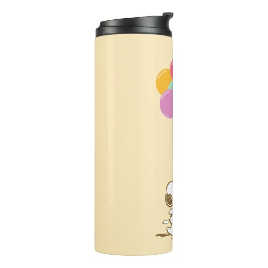 Snoopy und Balloons Thermosbecher (Nach links gedreht)