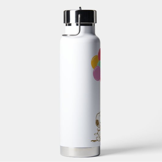 Snoopy und Balloons Trinkflasche (rechts)