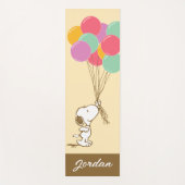 Snoopy und Balloons Yogamatte (Vorderseite)