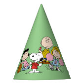 Snoopy und der Gang Play Football Partyhütchen (Vorderseite)