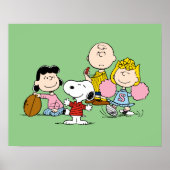 Snoopy und der Gang Play Football Poster (Vorne)