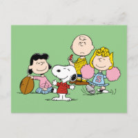 Snoopy und der Gang Play Football