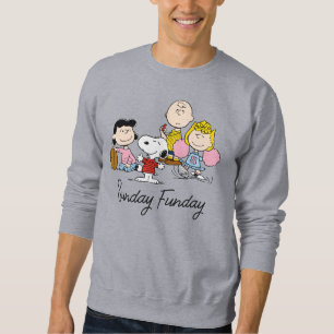 Snoopy und der Gang Play Football Sweatshirt