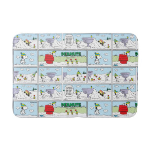 Snoopy und die Zamboni-Crew Badematte