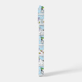 Snoopy und die Zamboni-Crew iPhone 15 Hülle (Linke Seite)