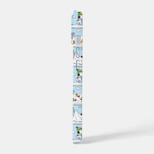 Snoopy und die Zamboni-Crew iPhone 15 Hülle (Linke Seite)