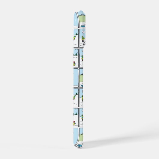 Snoopy und die Zamboni-Crew iPhone 15 Hülle (Rechte Seite)