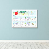 Snoopy und die Zamboni-Crew Leinwanddruck (Insitu (Holzboden))