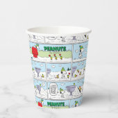 Snoopy und die Zamboni-Crew Pappbecher (Links)