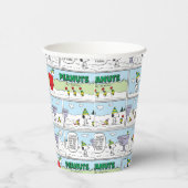 Snoopy und die Zamboni-Crew Pappbecher (Rechts)