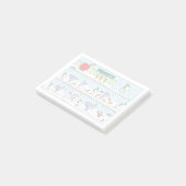 Snoopy und die Zamboni-Crew Post-it Klebezettel (angewinkelt)