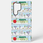 Snoopy und die Zamboni-Crew Samsung Galaxy Hülle (Rückseite)