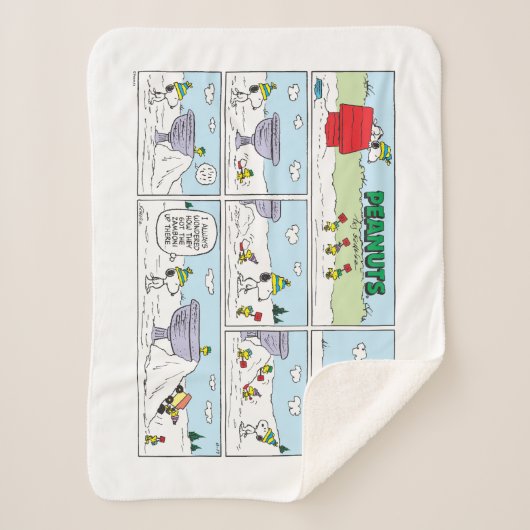 Snoopy und die Zamboni-Crew Sherpadecke (Vorderseite)