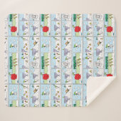 Snoopy und die Zamboni-Crew Sherpadecke (Vorderseite (Horizontal))