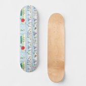 Snoopy und die Zamboni-Crew Skateboard (Vorderseite)