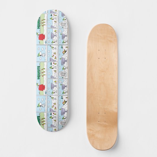 Snoopy und die Zamboni-Crew Skateboard (Vorderseite)